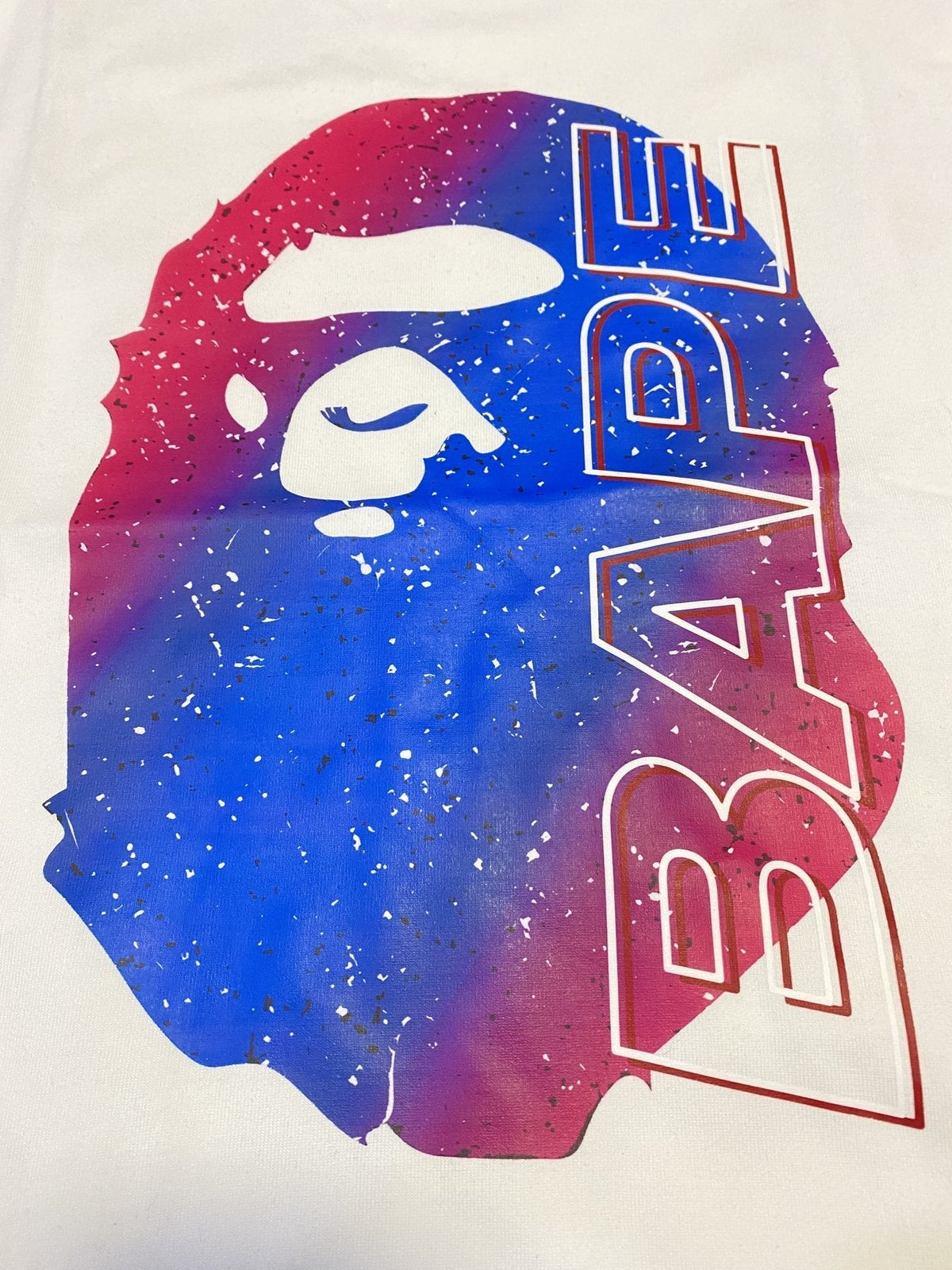 BAPE Gradient Ape Head Graphic T-Shirt