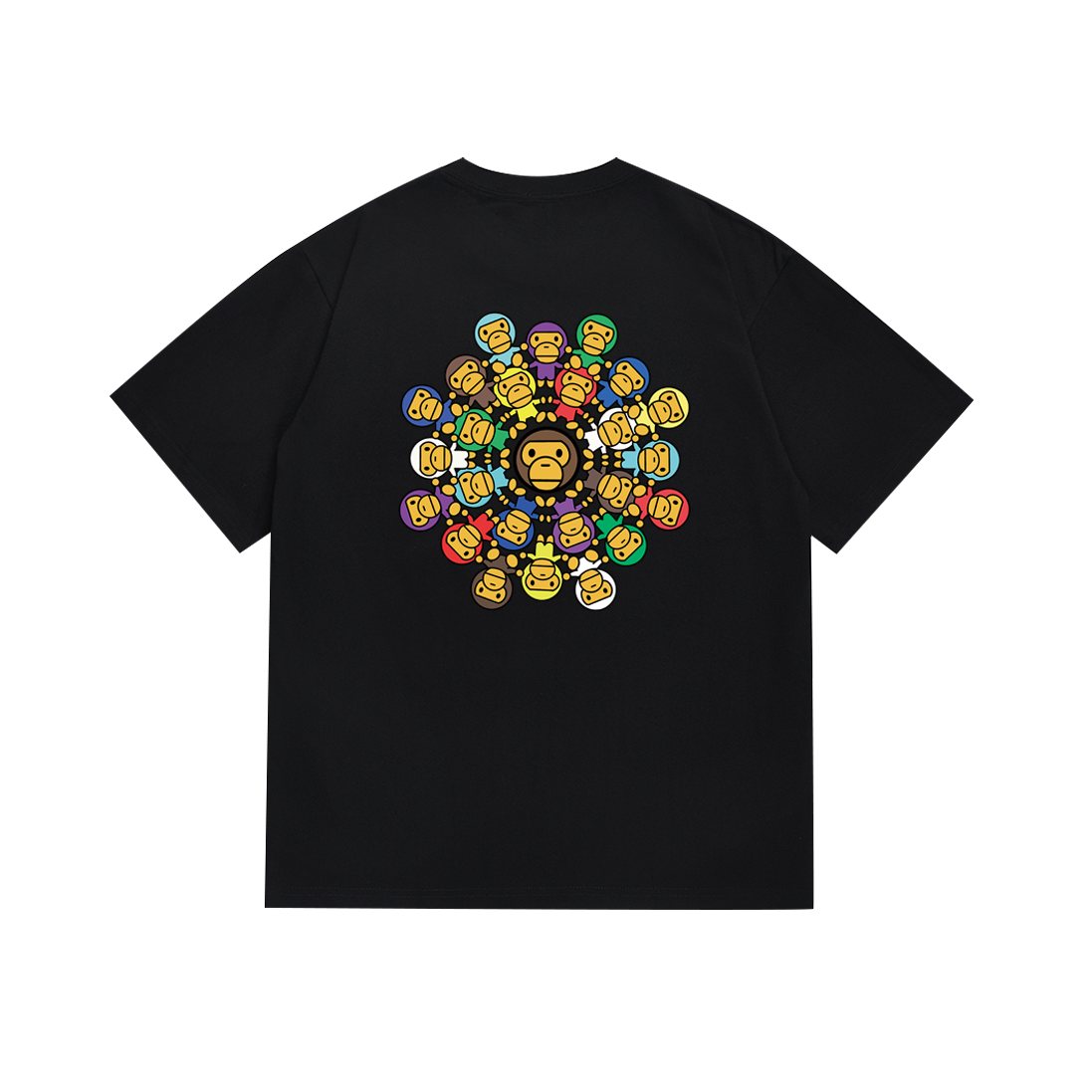BAPE Monkey Graphic Short-Sleeve T-Shirt