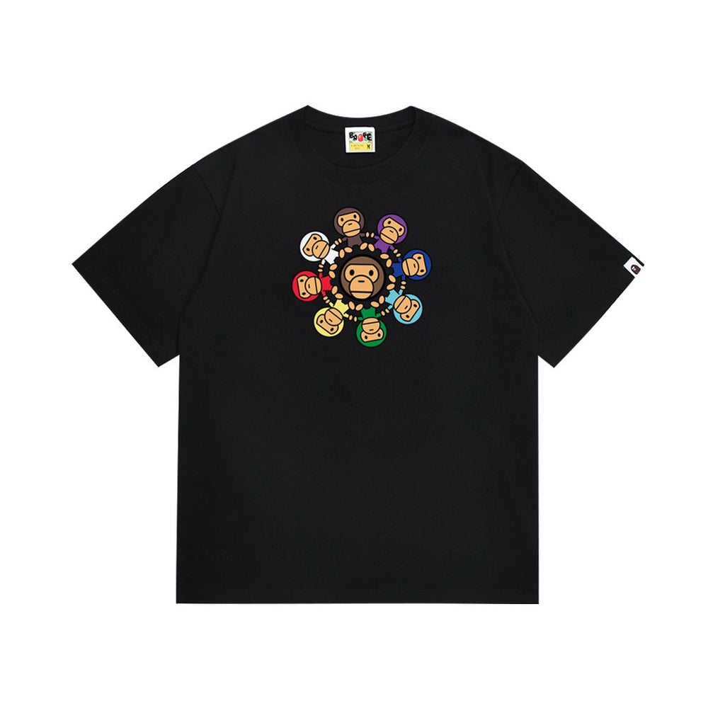 BAPE Monkey Graphic Short-Sleeve T-Shirt
