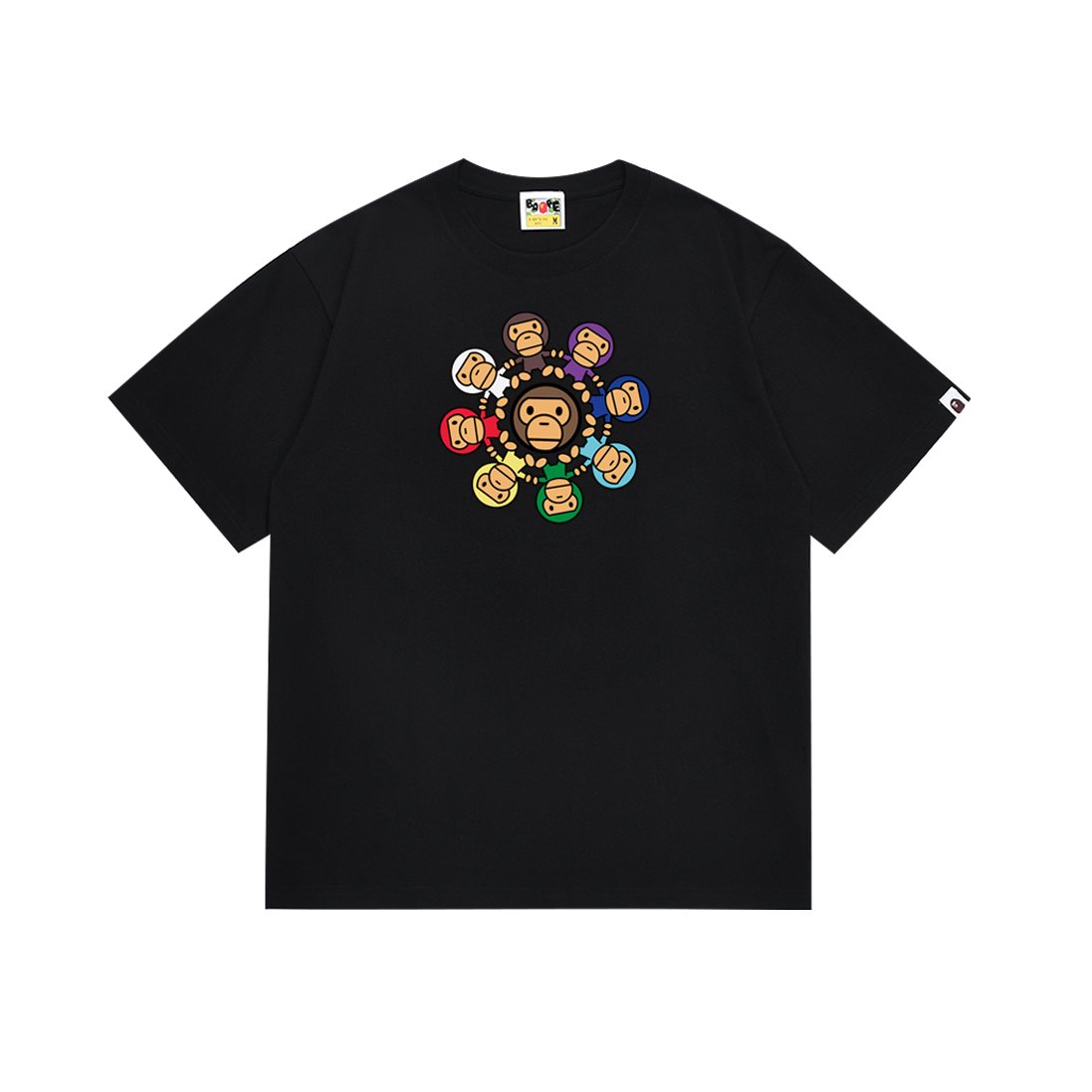 BAPE Monkey Graphic Short-Sleeve T-Shirt