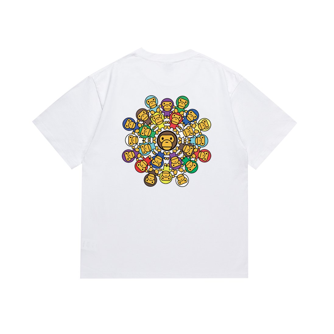 BAPE Monkey Graphic Short-Sleeve T-Shirt