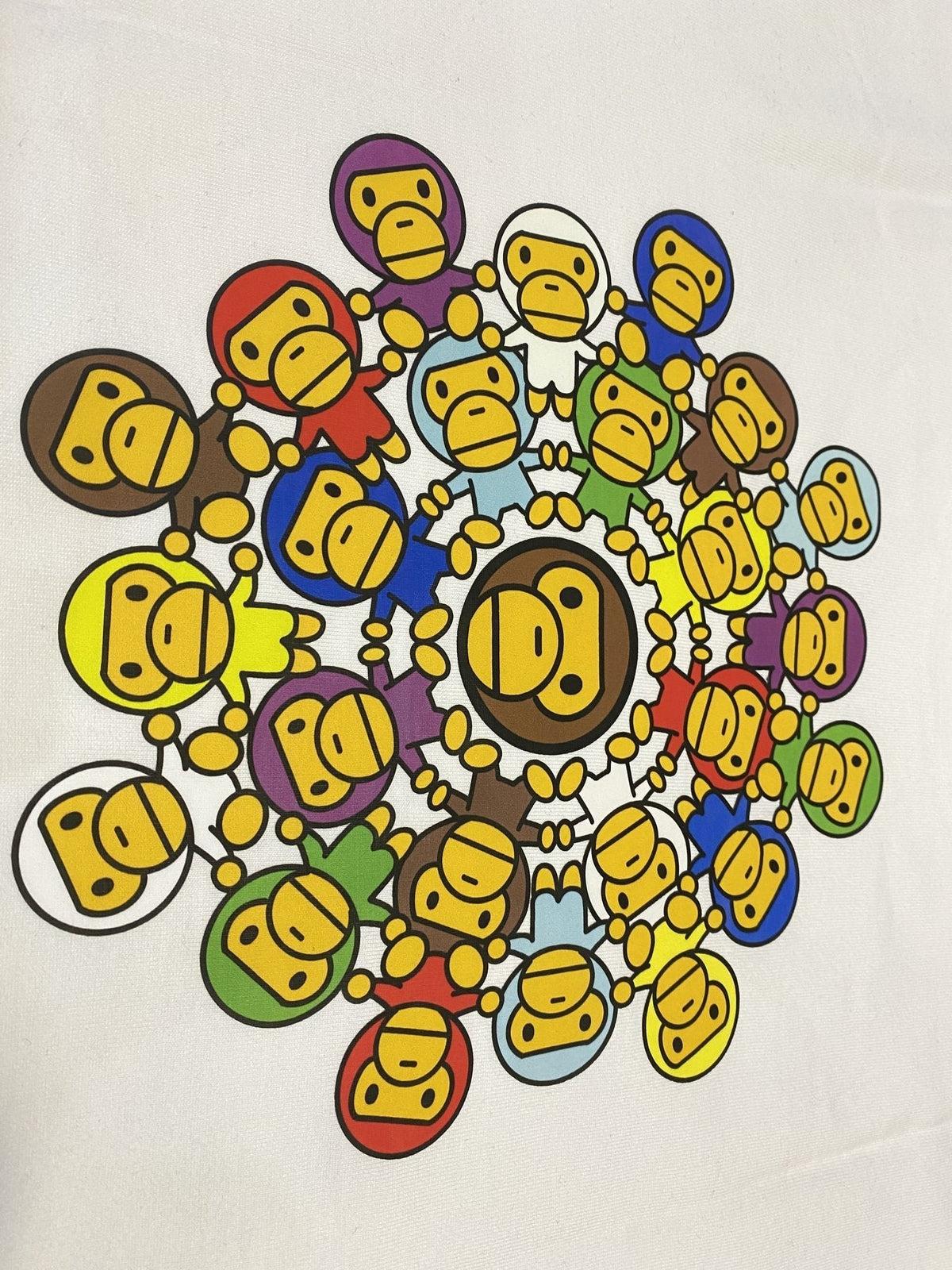 BAPE Monkey Graphic Short-Sleeve T-Shirt
