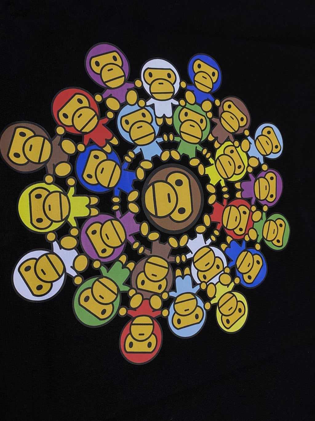 BAPE Monkey Graphic Short-Sleeve T-Shirt