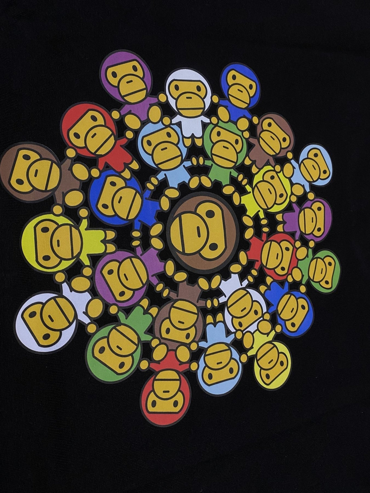 BAPE Monkey Graphic Short-Sleeve T-Shirt