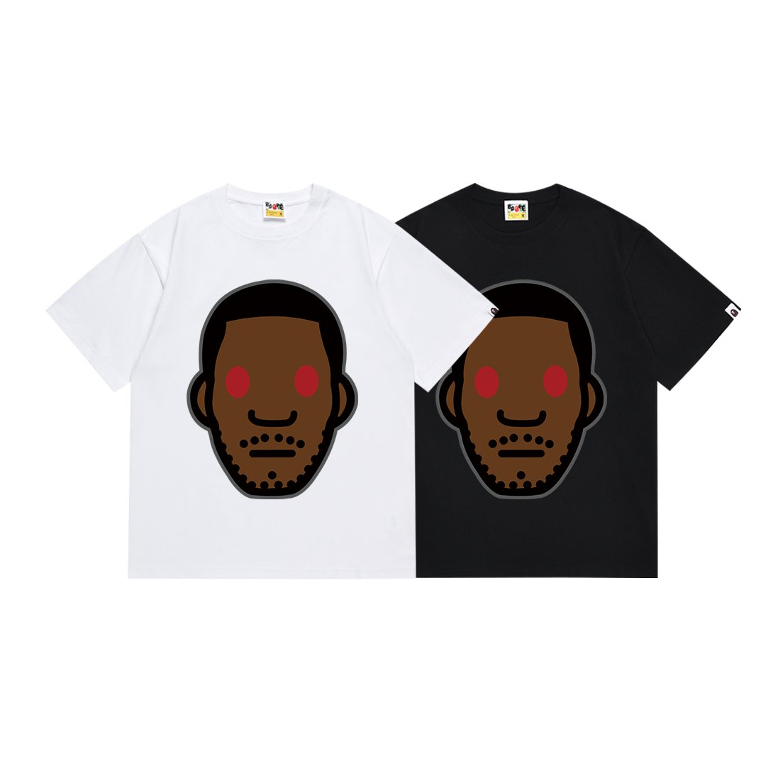 BAPE Face Graphic Short-Sleeve T-Shirt