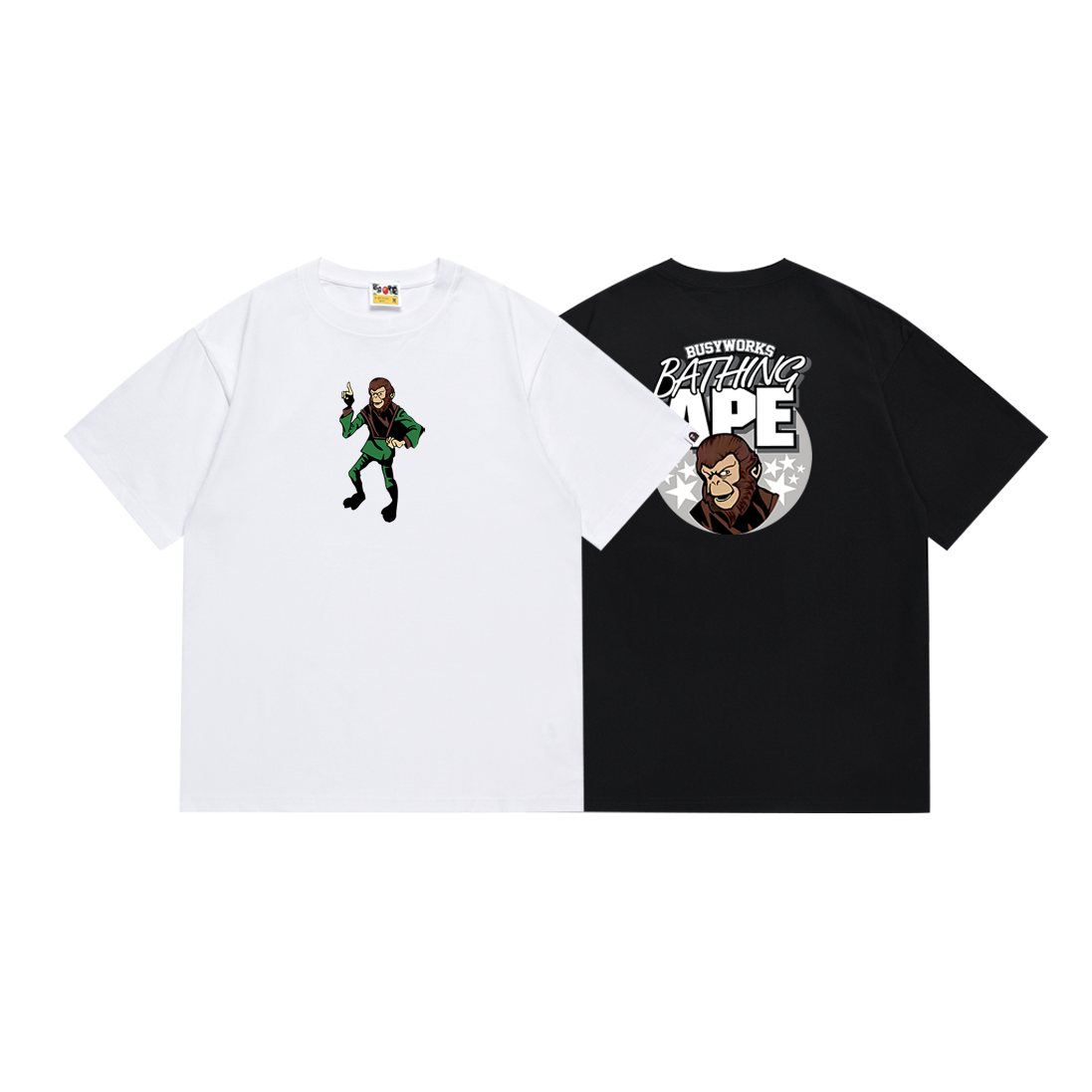 BAPE Front & Back Graphic T-Shirt