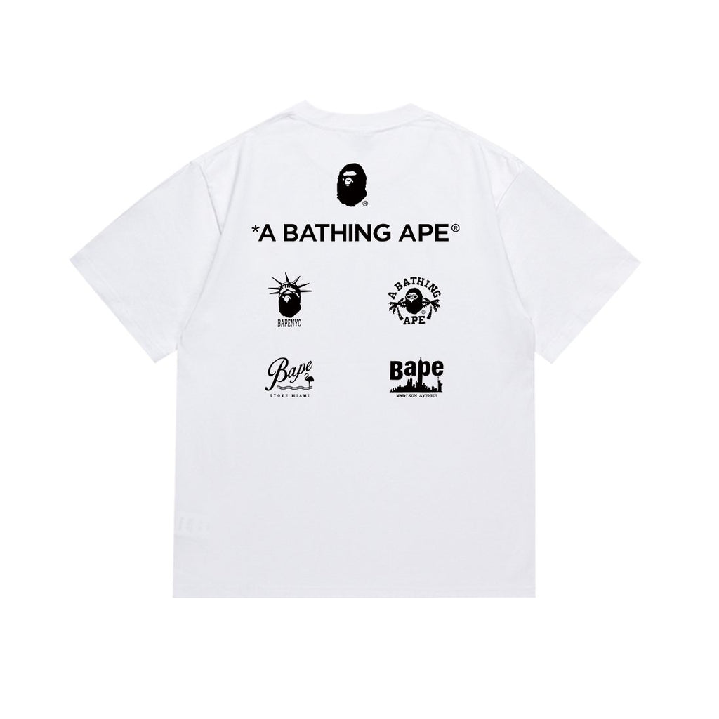 BAPE Front & Back Graphic T-Shirt