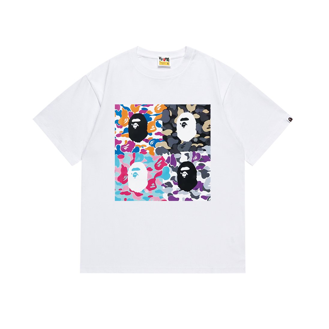 BAPE Front & Back Graphic T-Shirt