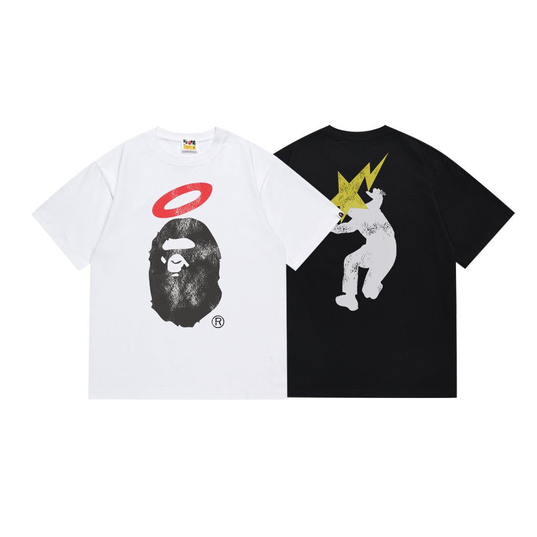 BAPE Front and Back Graphic T-Shirt