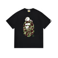 BAPE Green Camo Ape Head Graphic T-Shirt