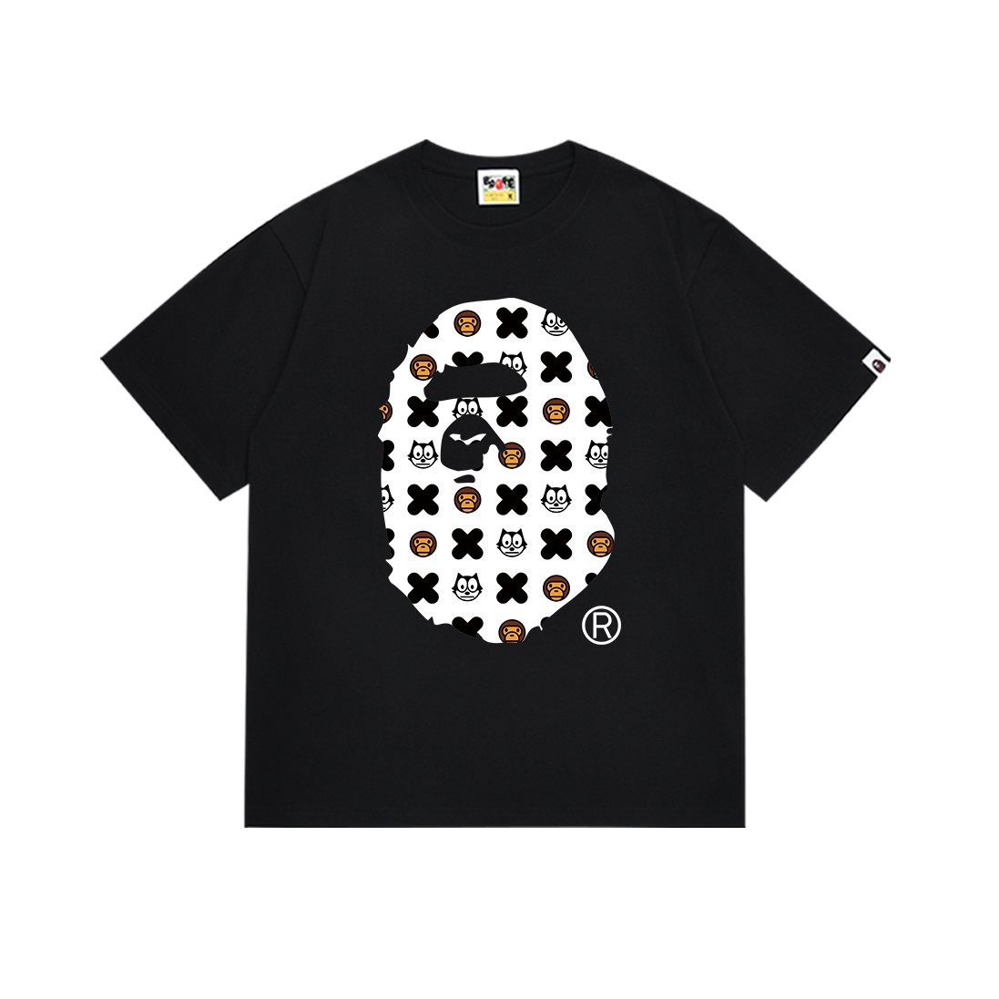 BAPE Oval Character Graphic T-Shirt