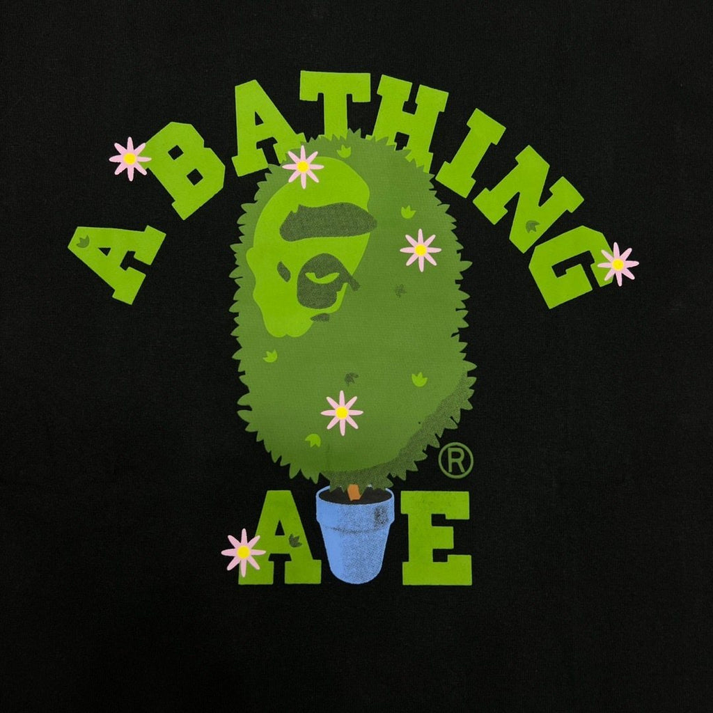 BAPE Green Camo Face Graphic T-Shirt