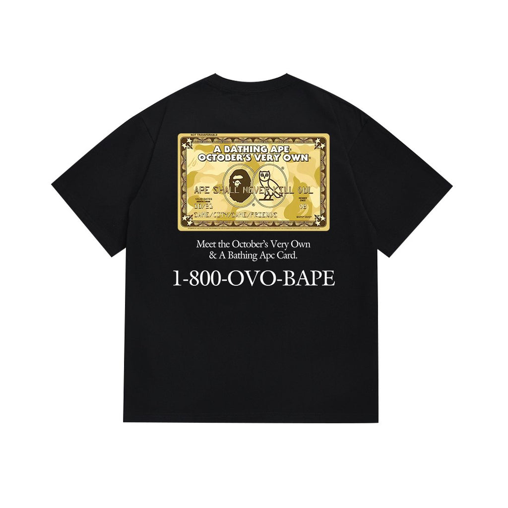 BAPE Gold Bill Graphic Short-Sleeve T-Shirt