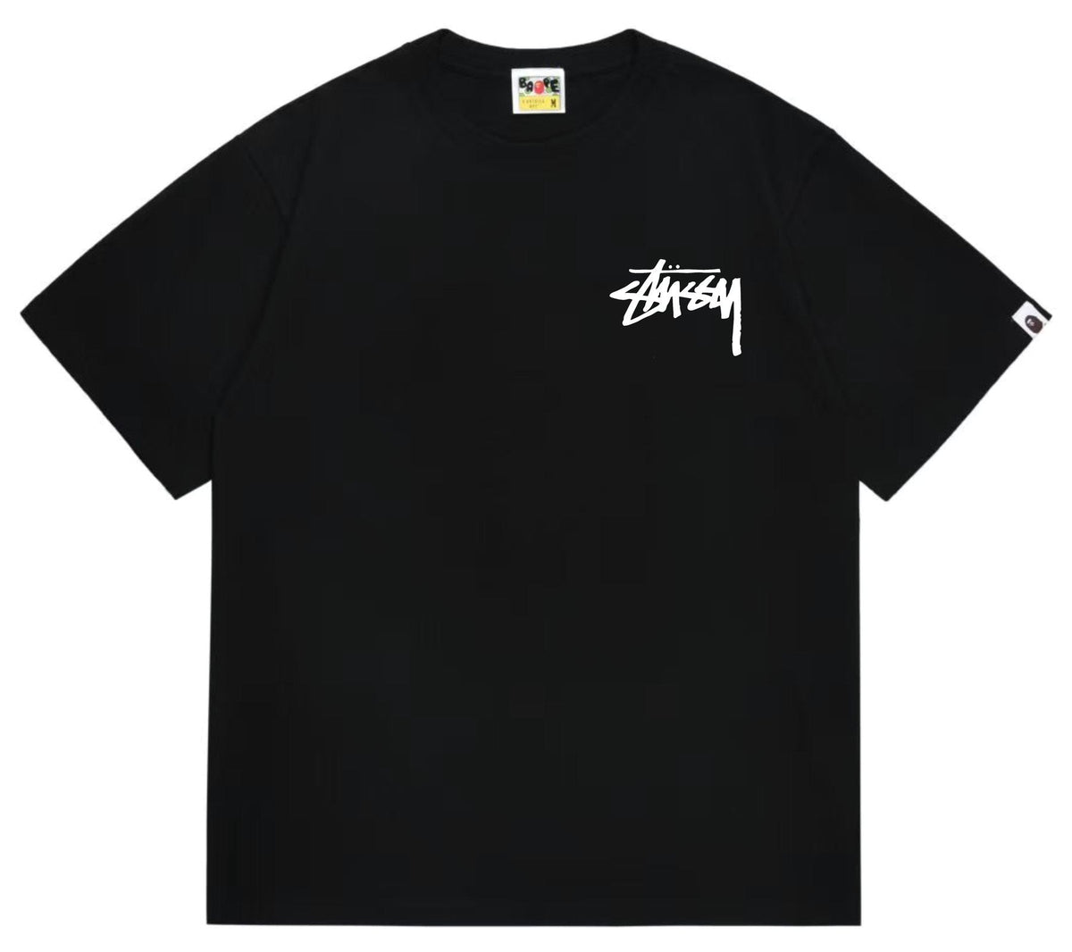 BAPE Stussy-Style Ape Graphic T-Shirt