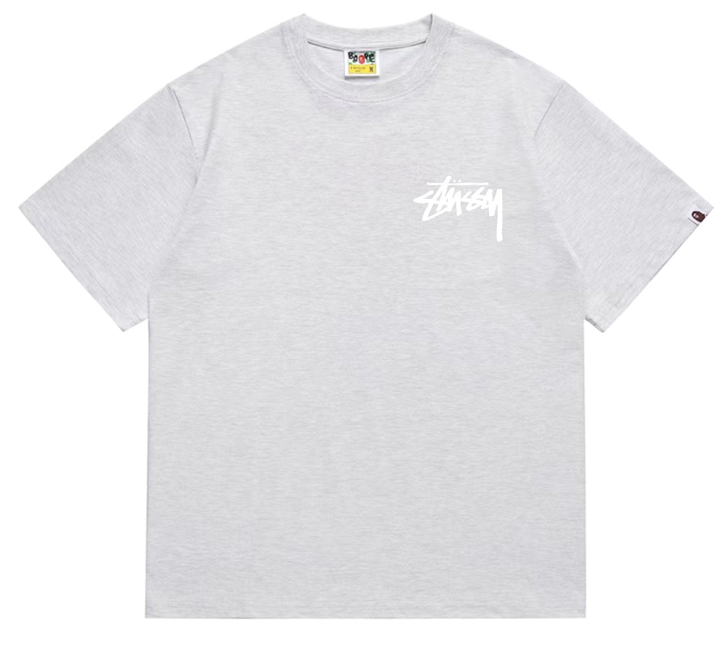 BAPE Stussy-Style Ape Graphic T-Shirt