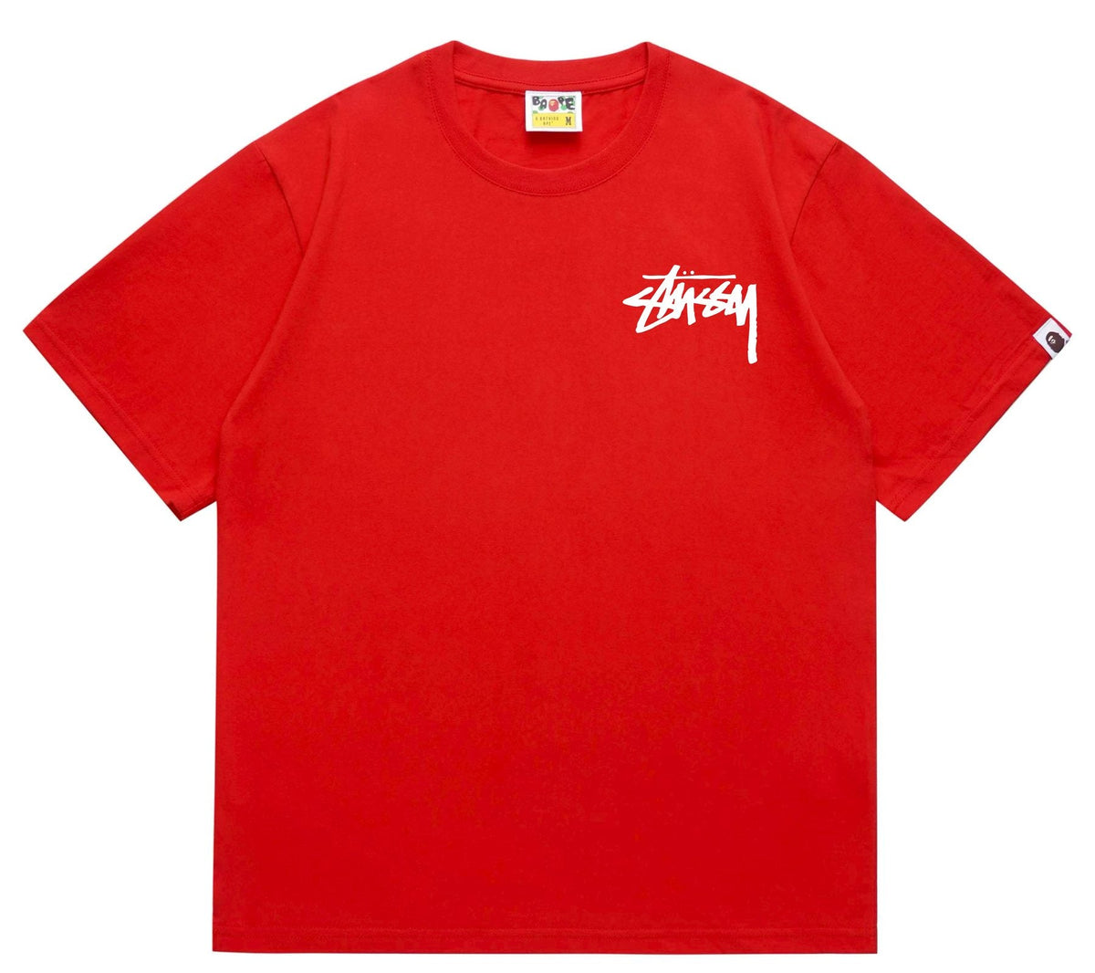 BAPE Stussy-Style Ape Graphic T-Shirt