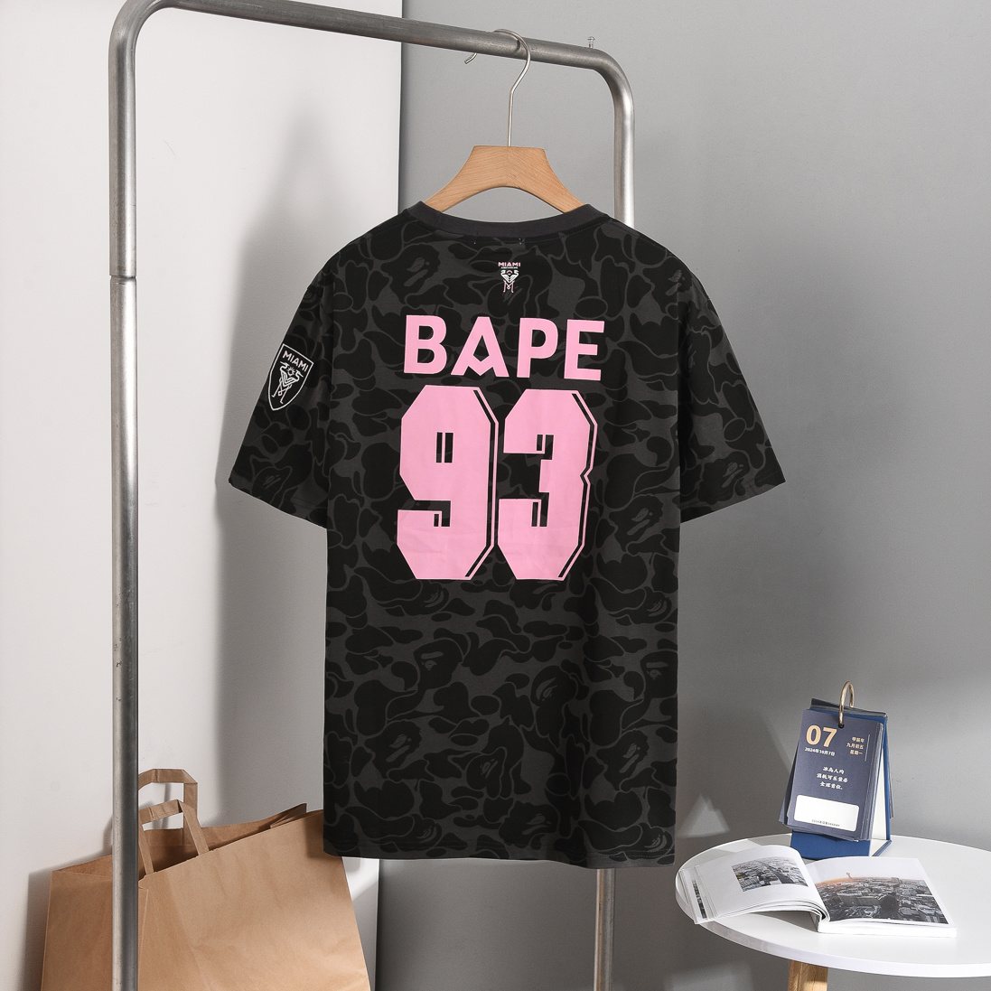 BAPE Miami 93 Camo Graphic T-Shirt