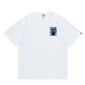 BAPE Blue Camo Black Ape Graphic T-Shirt