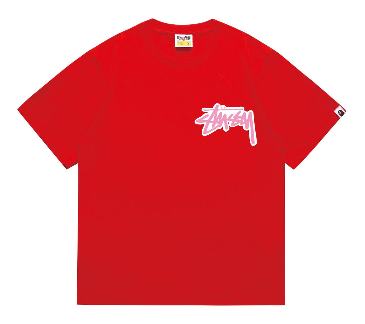 BAPE Light Face Graffiti Wordmark T-Shirt