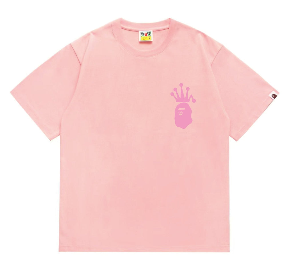 BAPE Crowned Ape Back Graphic Short-Sleeve T-Shirt