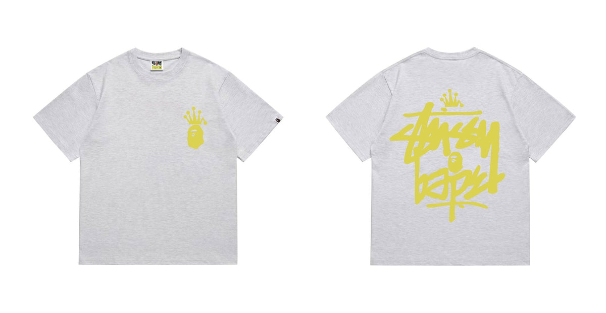 BAPE Crowned Ape Back Graphic Short-Sleeve T-Shirt