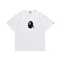 BAPE Burgundy Ape Wordmark Graphic T-Shirt