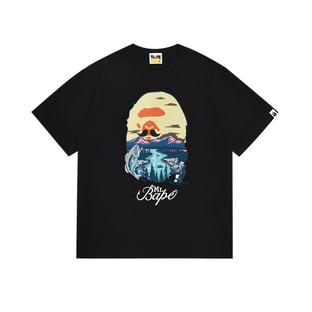 BAPE Front Graphic Short-Sleeve T-Shirt