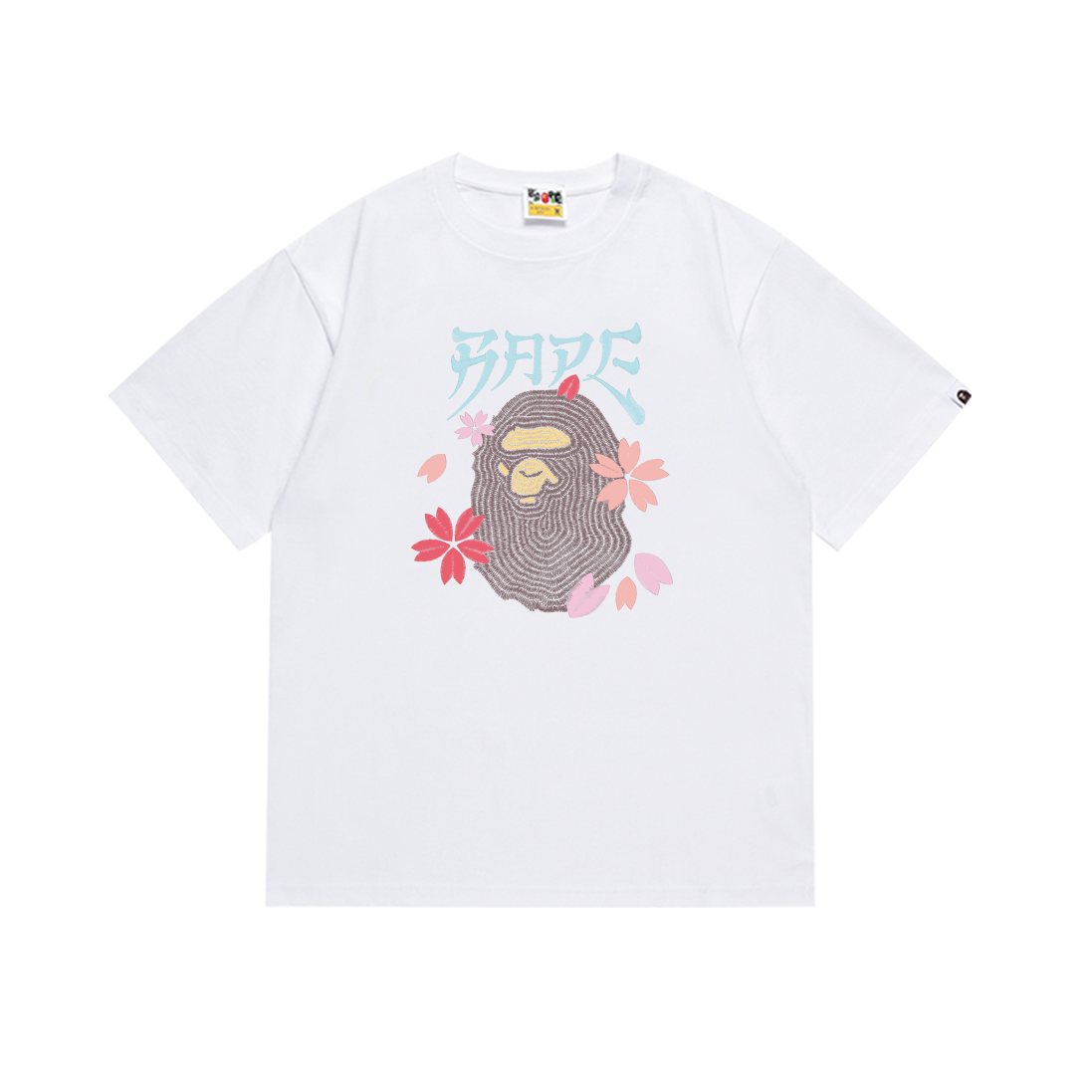 BAPE Floral Ape Graphic Short-Sleeve T-Shirt