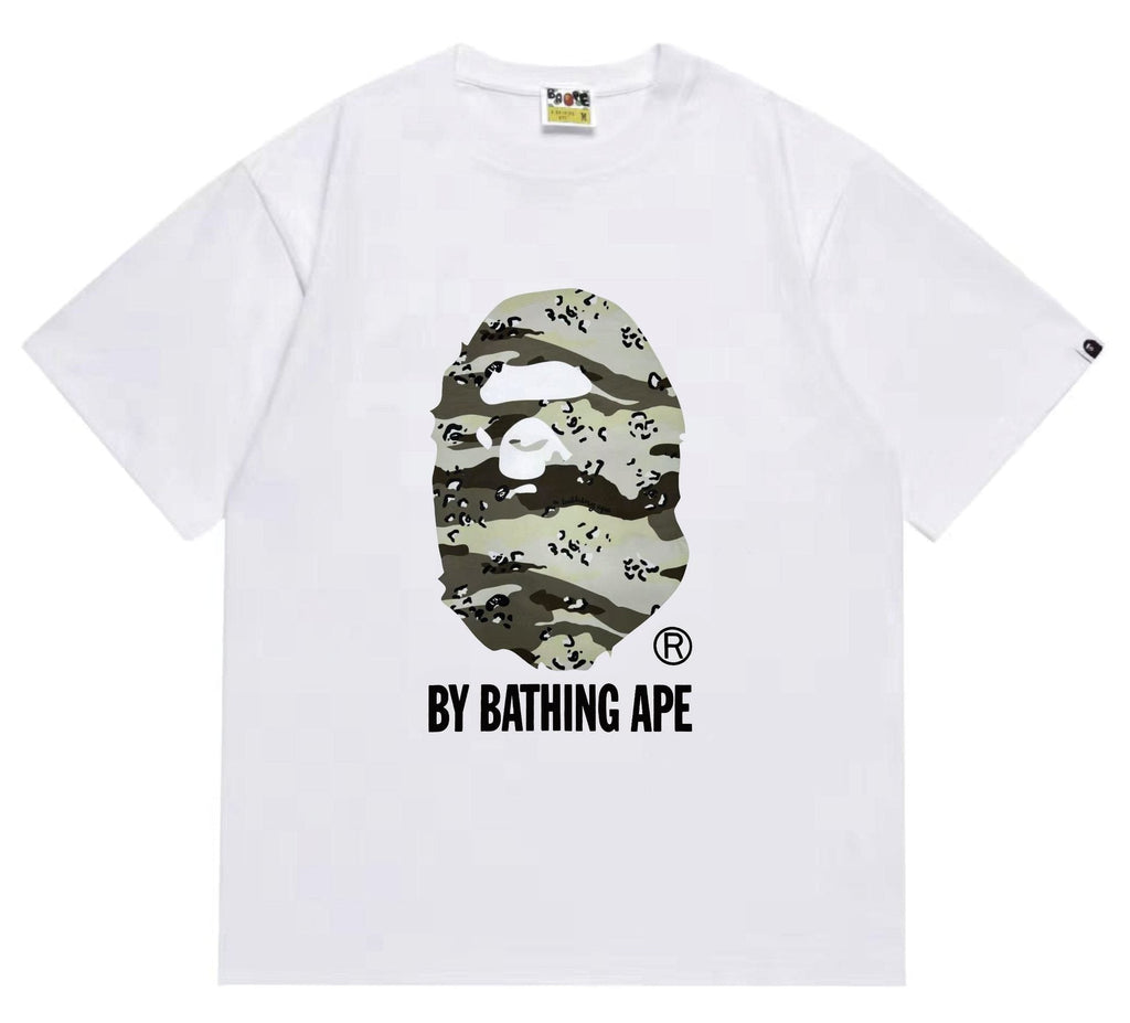 BAPE Olive Camo Ape Head Graphic T-Shirt