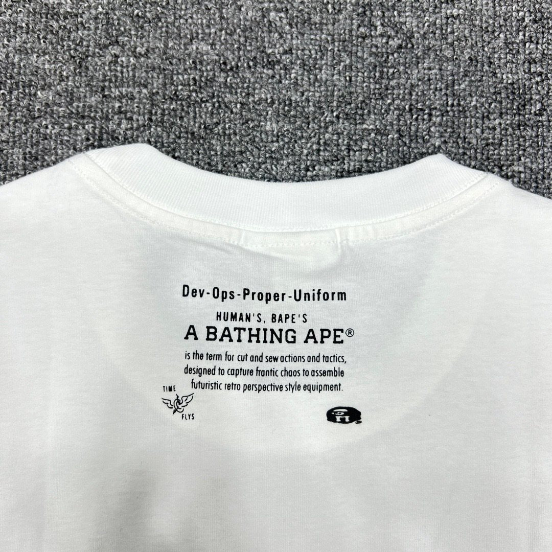 BAPE Front-and-Back Graphic Short-Sleeve T-Shirt