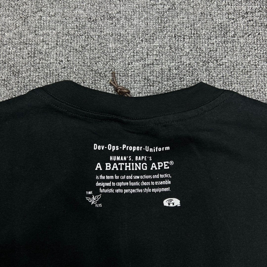 BAPE Front-and-Back Graphic Short-Sleeve T-Shirt