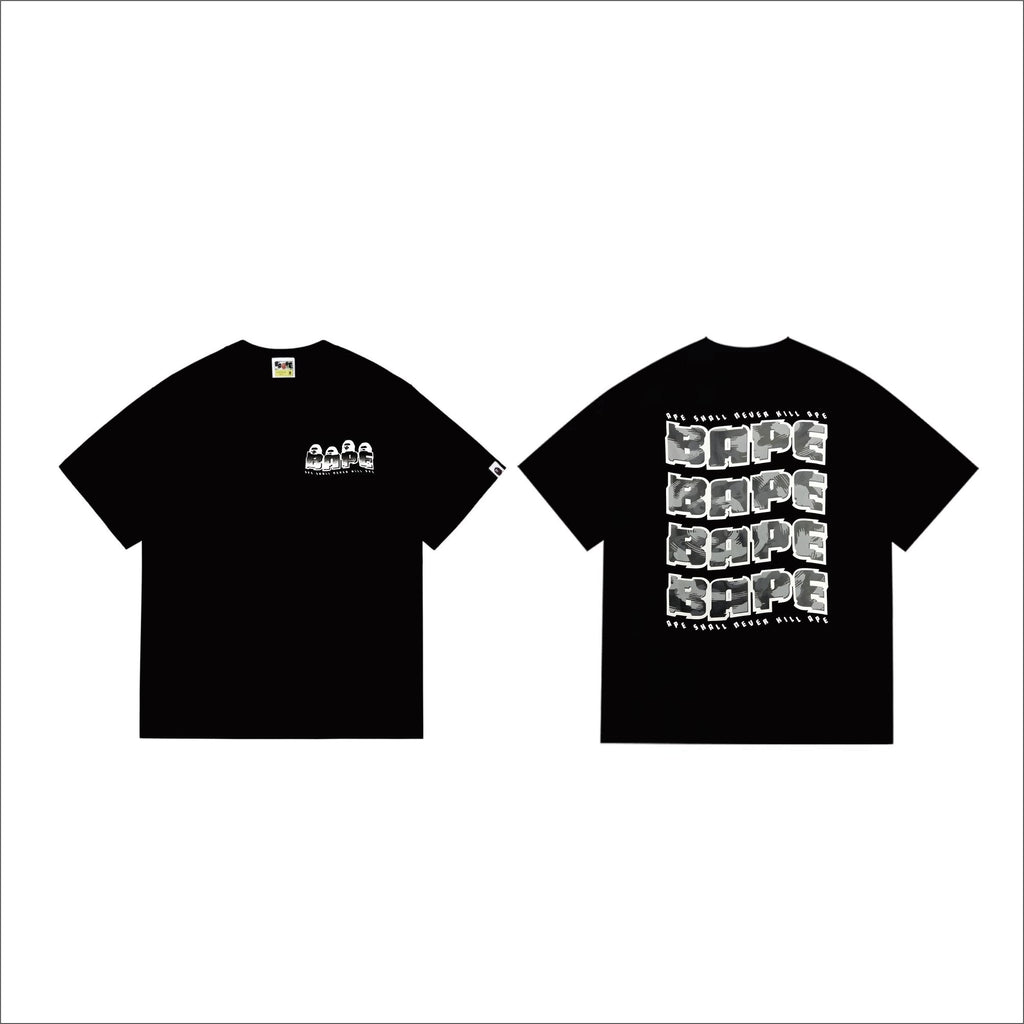 BAPE Front & Back Graphic T-Shirt