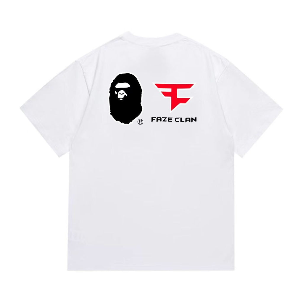 BAPE FaZe Clan Ape Head Graphic T-Shirt