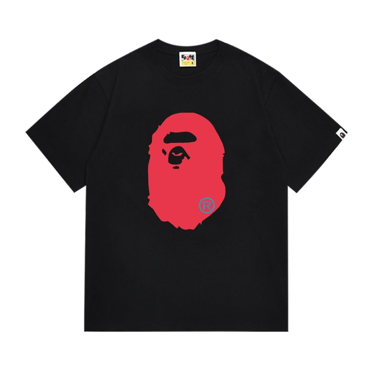 BAPE Black Front Graphic T-Shirt
