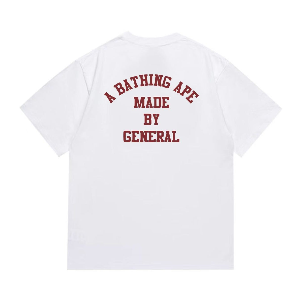 BAPE Red Chest & Back Graphic Short-Sleeve T-Shirt