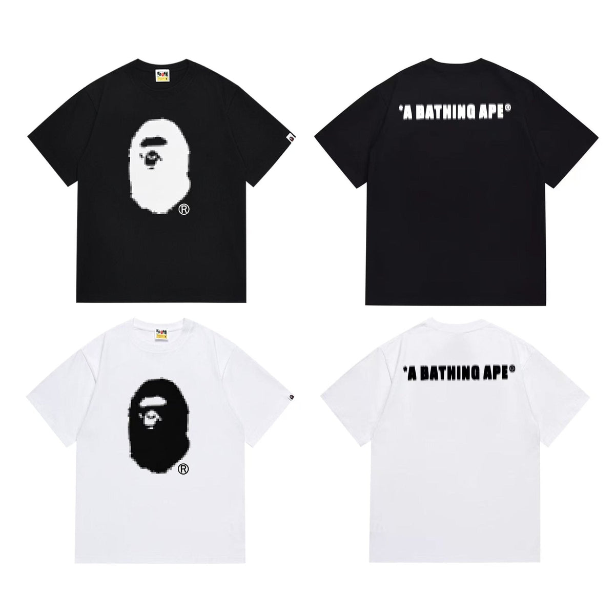 BAPE Pixel Ape Graphic T-Shirt