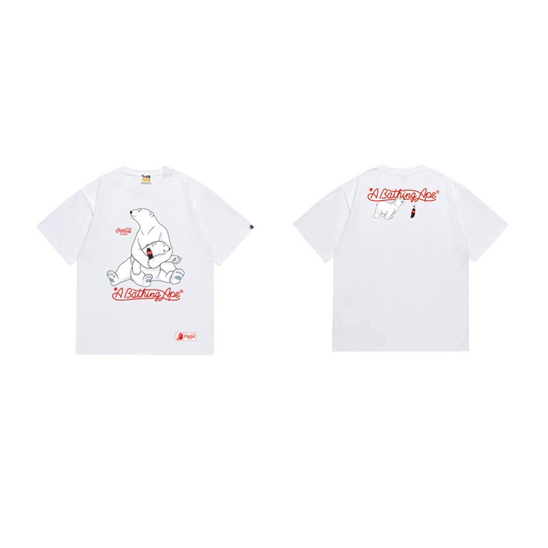 BAPE Front & Back Graphic Short-Sleeve T-Shirt