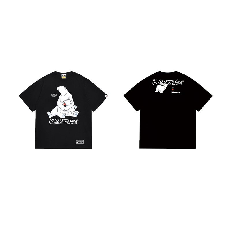 BAPE Front & Back Graphic Short-Sleeve T-Shirt