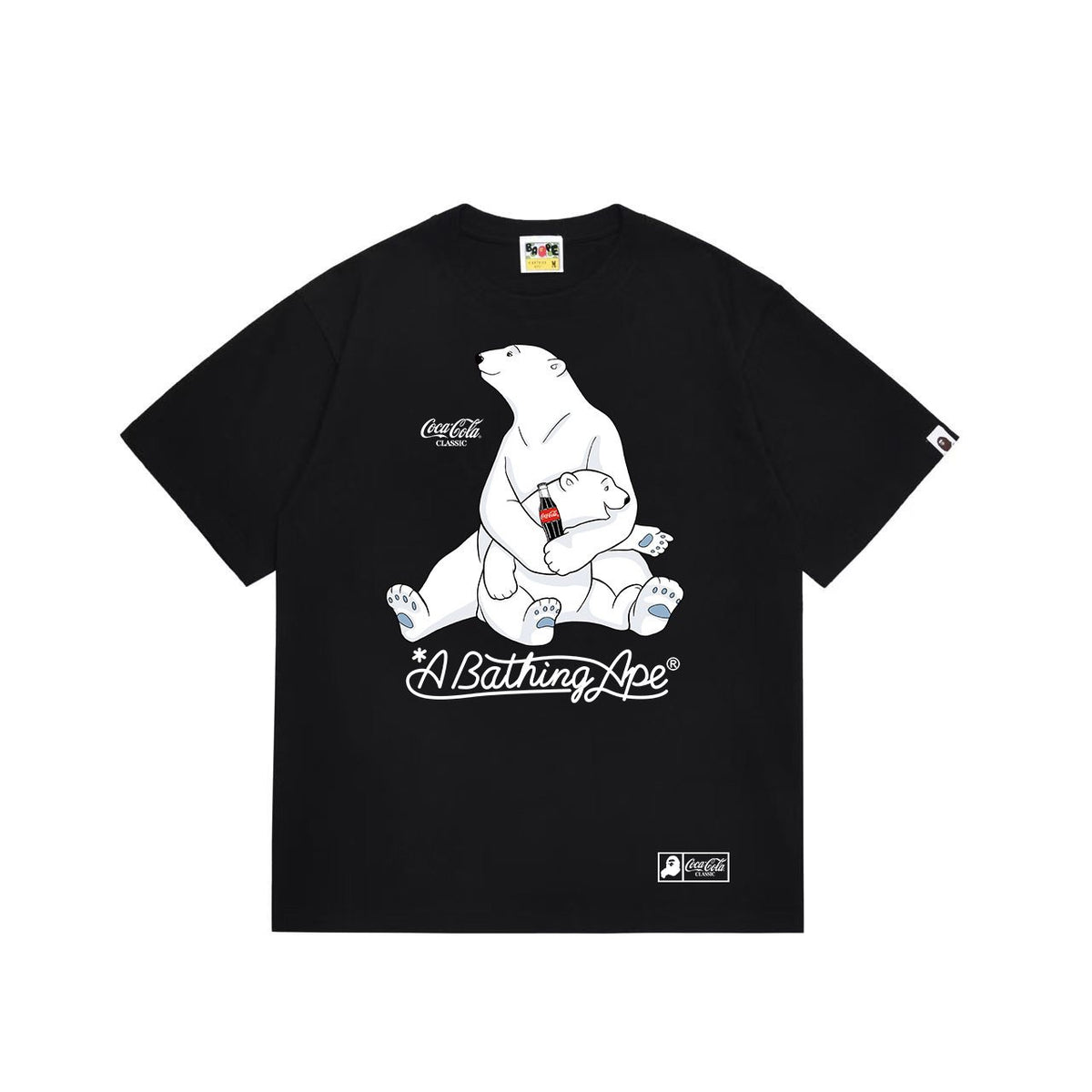 BAPE Polar Bear Coca-Cola Graphic T-Shirt