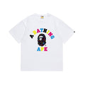 BAPE Multicolor Front Graphic Short-Sleeve T-Shirt