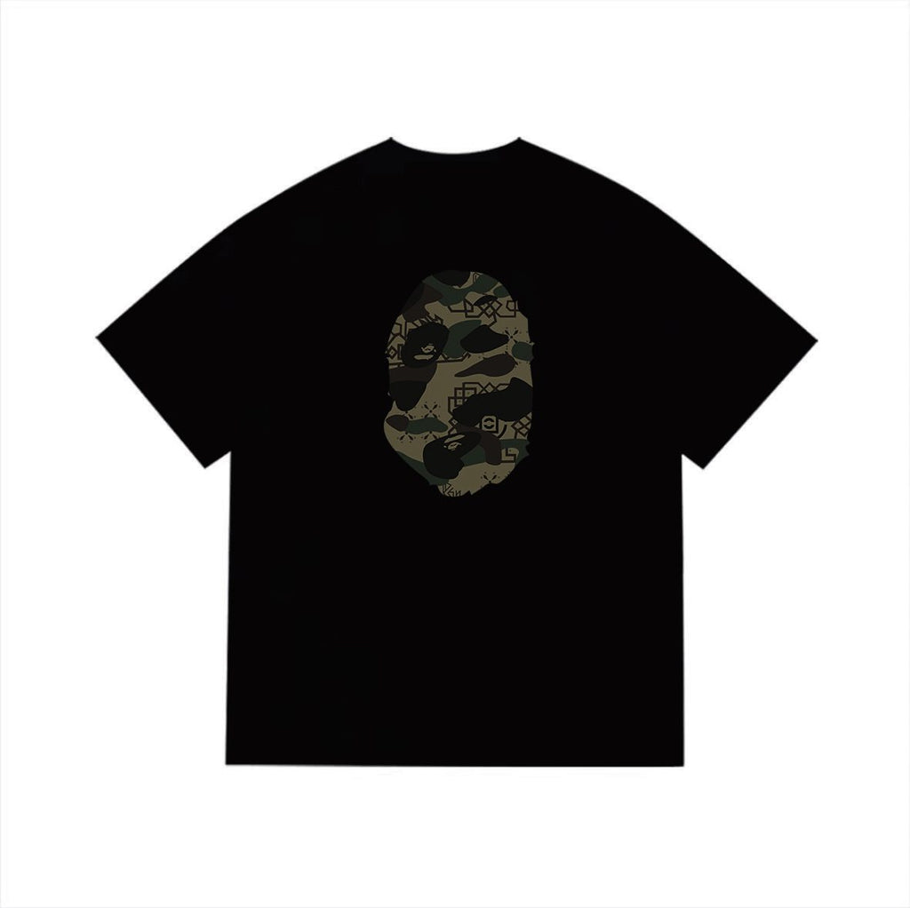 BAPE Green Camo Ape Head Graphic T-Shirt