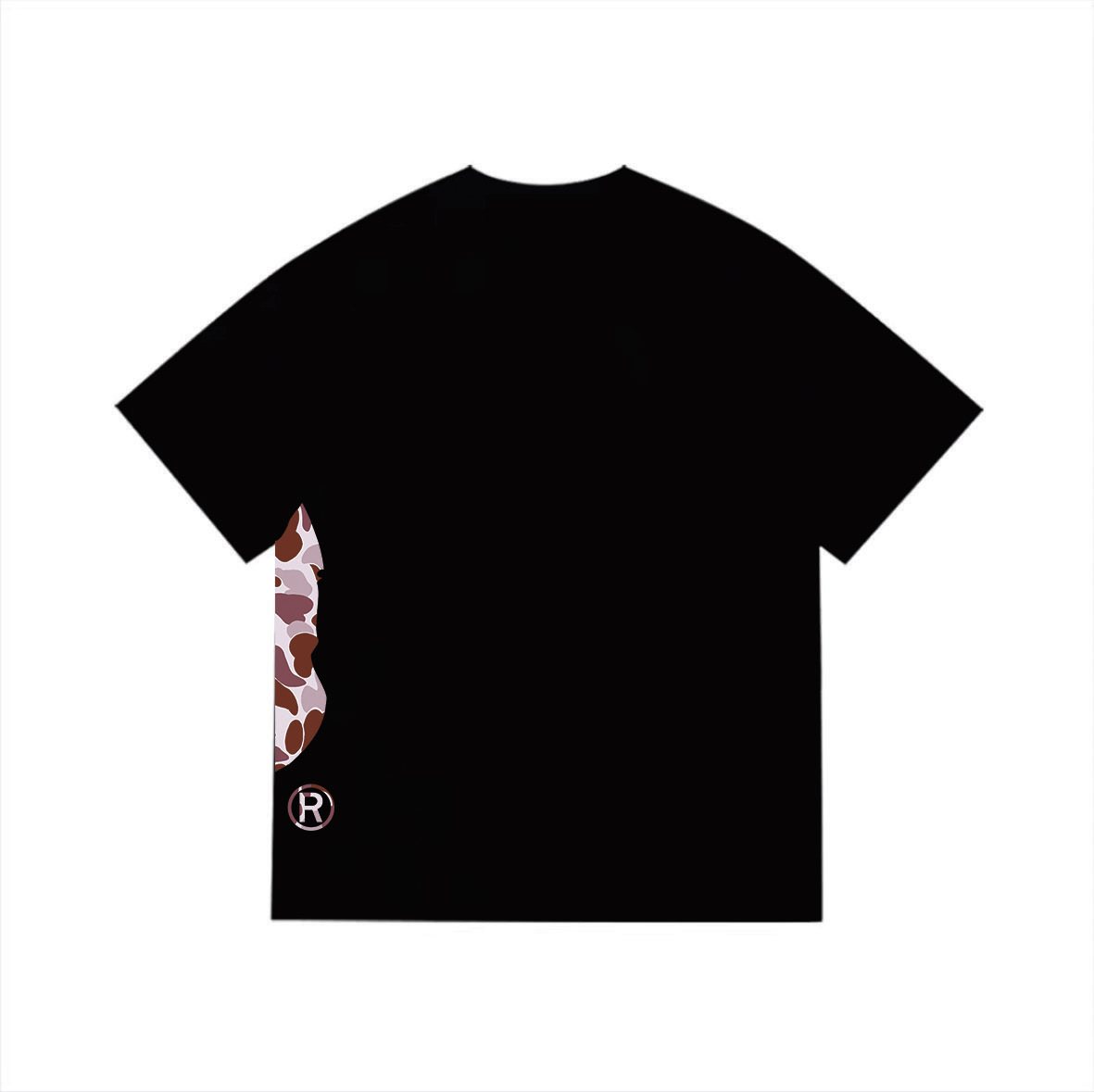 BAPE Pink Camo Ape Head Graphic Short-Sleeve T-Shirt