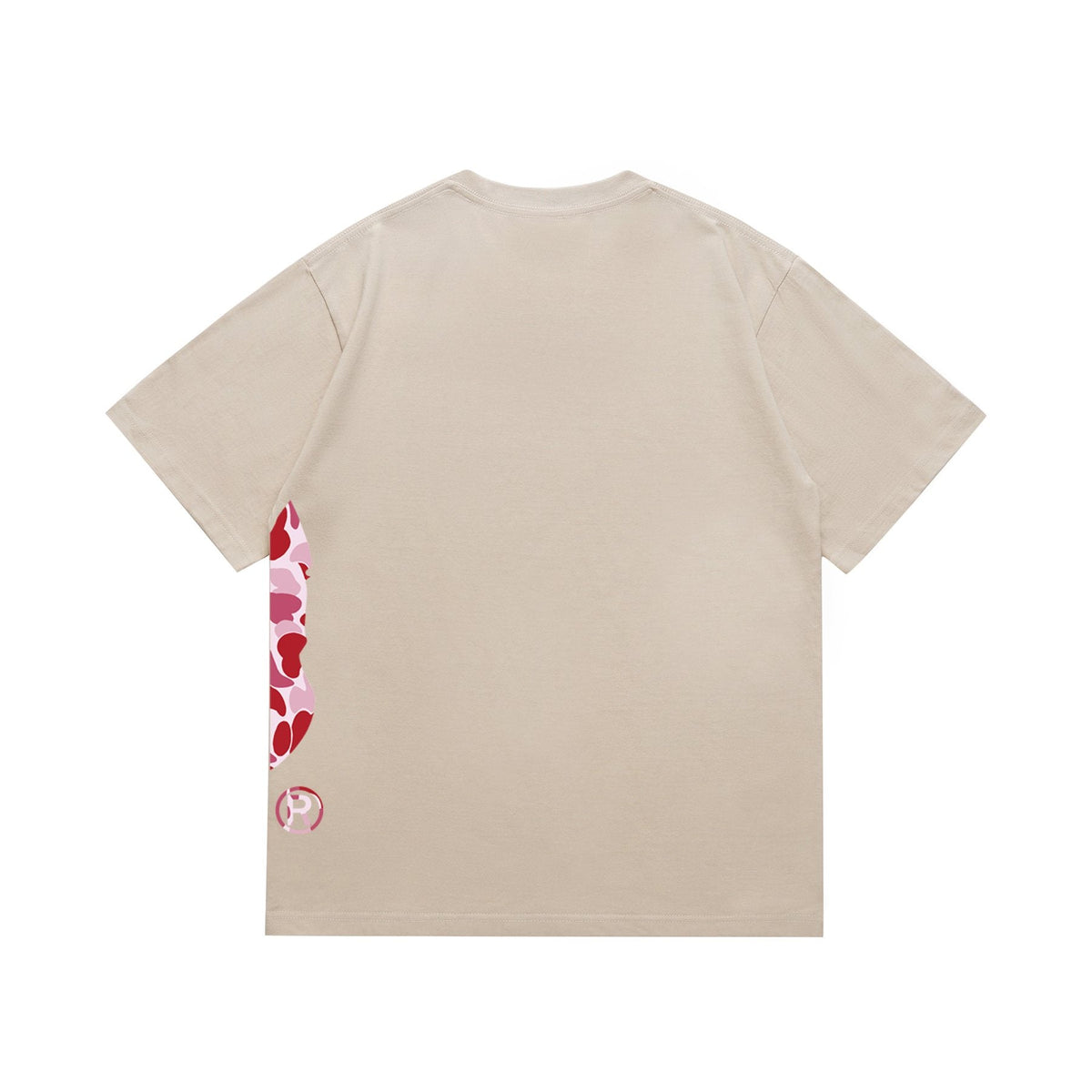 BAPE Pink Camo Ape Head Graphic Short-Sleeve T-Shirt