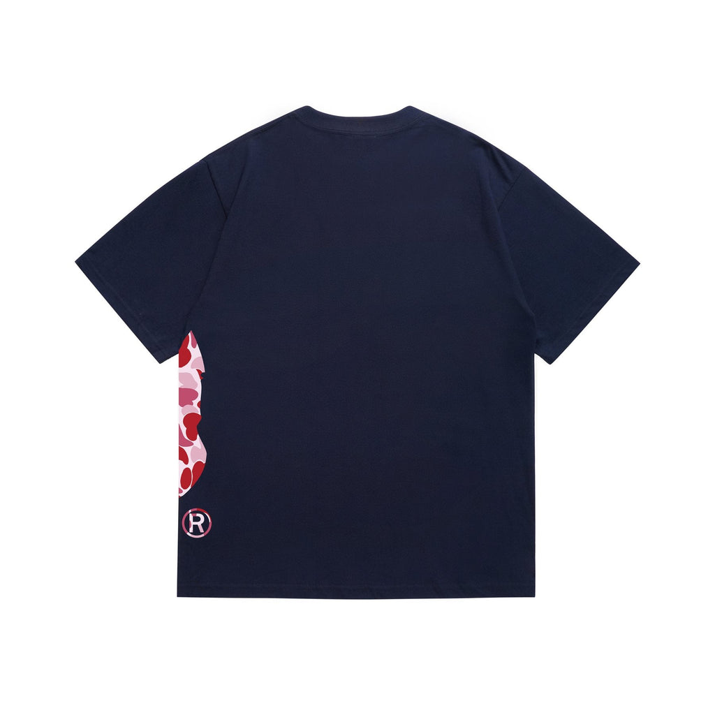 BAPE Pink Camo Ape Head Graphic Short-Sleeve T-Shirt