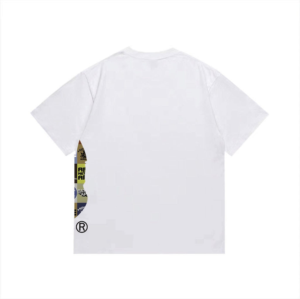 BAPE Ape-Head Collage Short-Sleeve T-Shirt