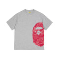 BAPE Pink Ape Face Side Graphic T-Shirt