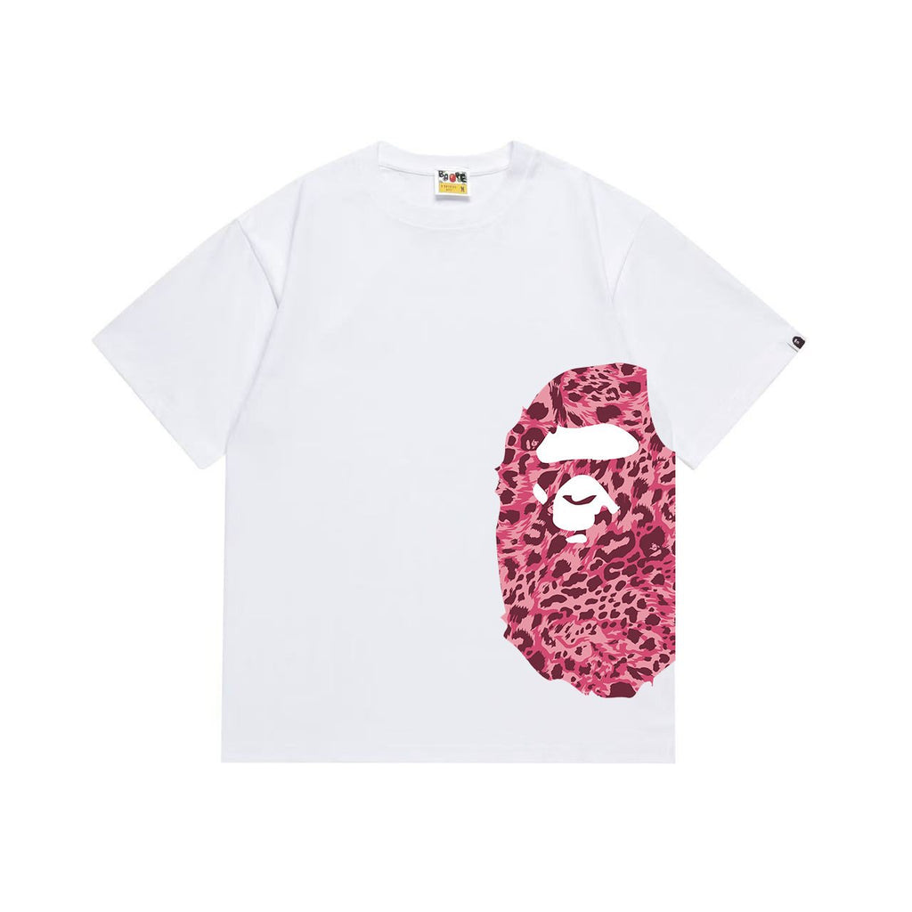 BAPE Pink Camo Ape Head Graphic T-Shirt