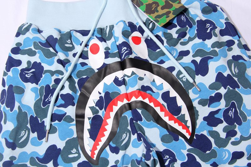 BAPE WGM Camouflage Graphic Shorts