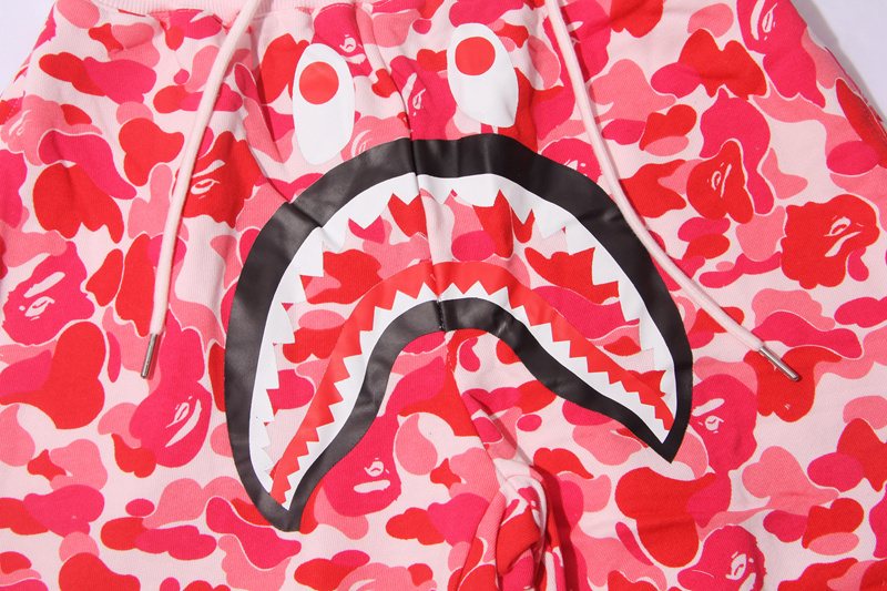 BAPE WGM Camouflage Graphic Shorts