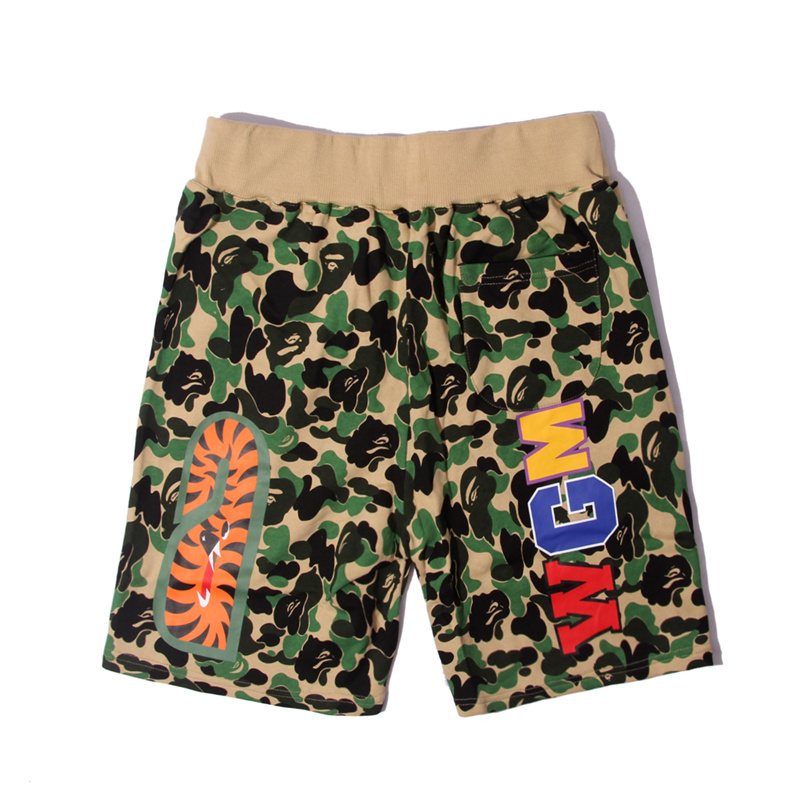 BAPE WGM Camouflage Graphic Shorts